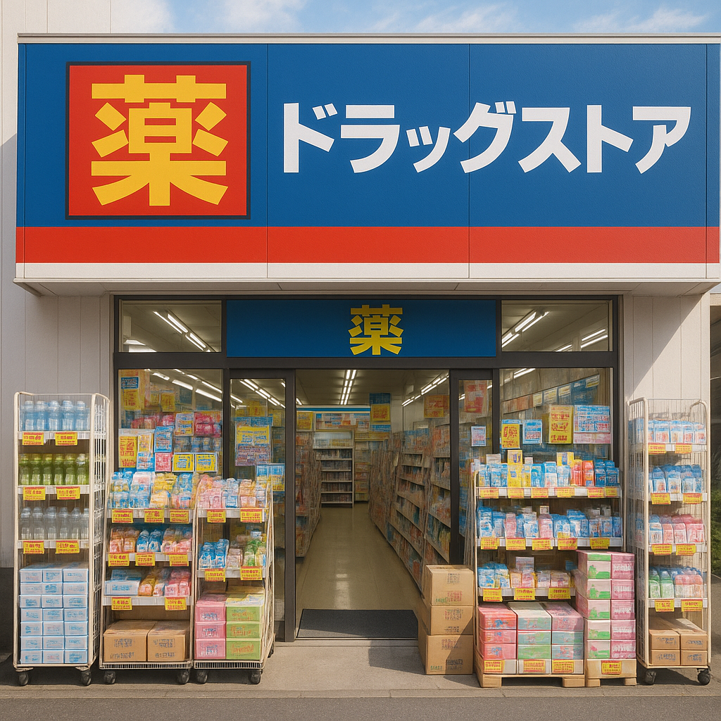 ドラッグストアの外観写真